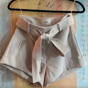 Aritzia Wilfred Tie-Front Short